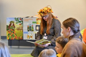 Na zdjęciu dzieci w czasie zajęć