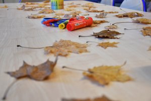 Na zdjęciu dzieci w czasie zajęć