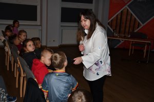 Na zdjęciu dzieci w czasie zajęć