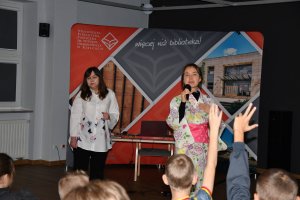 Na zdjęciu dzieci w czasie zajęć