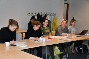 Na zdjęciu uczestnicy spotkania