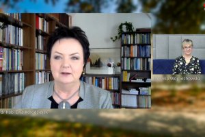 Na zdjęciu prof. zw. dr hab. Ewy Kołodziejek.