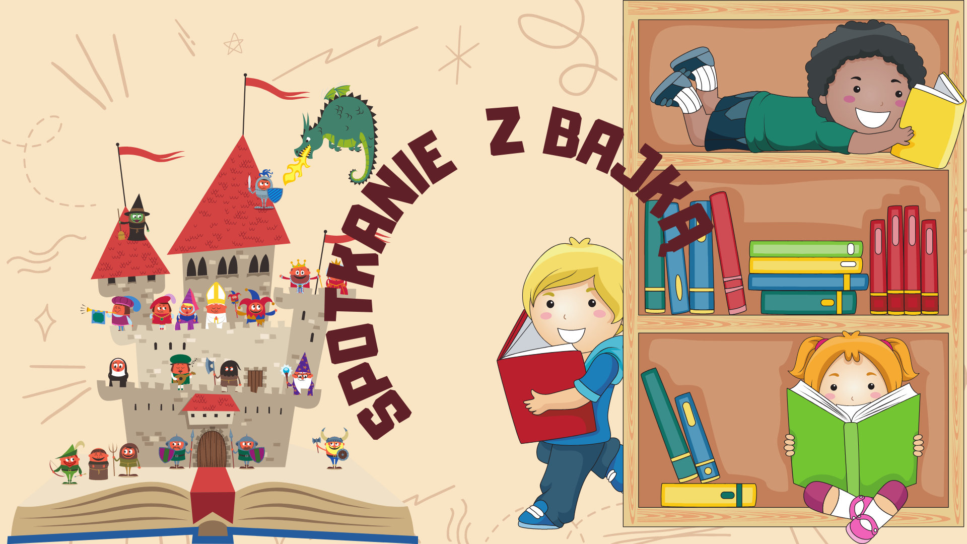 Obrazek promujący zajęcia Spotkania z bajką