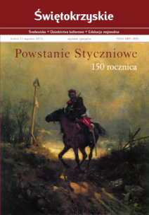 Okładka czasopisma Świetokrzyskie, wydanie specjalne styczeń 2013