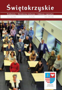 Okładka czasopisma Świetokrzyskie, nr 21(25)