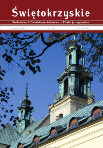 Okładka czasopisma Świetokrzyskie, nr 24(28)