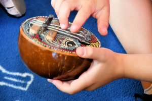 Na zdjęciu dzieci w czasie zajęć