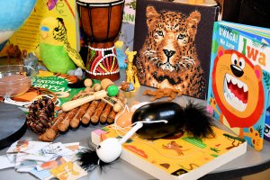 Na zdjęciu dzieci w czasie zajęć