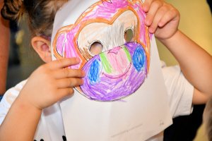 Na zdjęciu dzieci w czasie zajęć