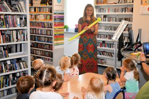 Na zdjęciu dzieci w czasie zajęć