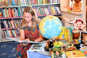 Na zdjęciu dzieci w czasie zajęć