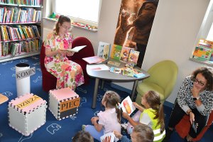 Na zdjęciu dzieci w czasie zajęć