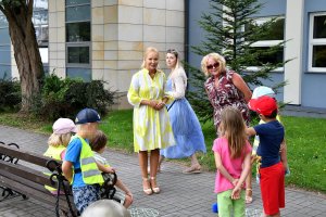 Na zdjęciu dzieci w czasie zajęć