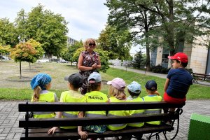 Na zdjęciu dzieci w czasie zajęć