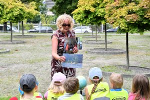 Na zdjęciu dzieci w czasie zajęć