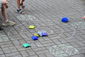 Na zdjęciu dzieci w czasie zajęć