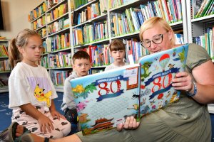 Na zdjęciu dzieci w czasie zajęć