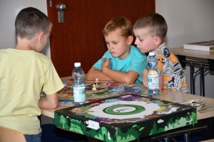 Na zdjęciu dzieci w czasie zajęć