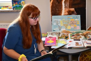 Na zdjęciu dzieci w czasie zajęć