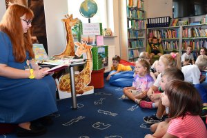 Na zdjęciu dzieci w czasie zajęć