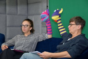 Na zdjęciu aktorzy z kieleckiego teatru