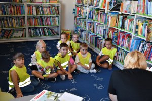 Na zdjęciu dzieci w czasie zajęć