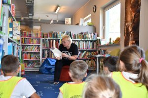 Na zdjęciu dzieci w czasie zajęć