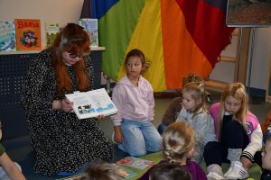 Na zdjęciu dzieci w czasie zajęć