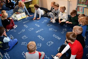 Na zdjęciu dzieci w czasie zajęć