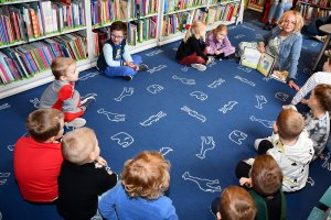 Na zdjęciu dzieci w czasie zajęć