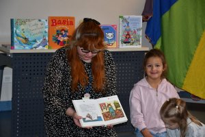 Na zdjęciu dzieci w czasie zajęć