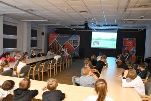 Na zdjęciu dzieci w czasie zajęć