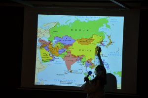 Na zdjęciu dzieci w czasie zajęć