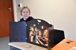 Na zdjęciu dzieci w czasie zajęć