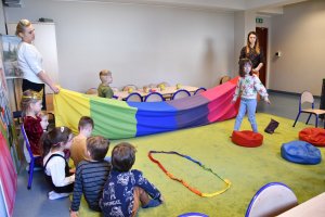 Na zdjęciu dzieci w czasie zajęć