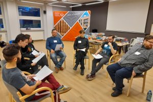 Na zdjęciu członkowie klubu.