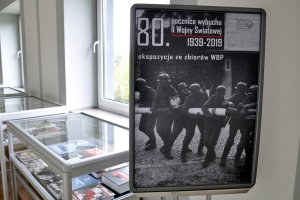 „80. rocznica wybuchu II Wojny Światowej” - ekspozycja ze zbiorów WBP