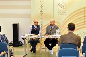 Spotkanie z poetą i prof. UJK w Kielcach Krzysztofem Jaworskim (11.10.2019)