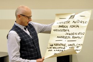 Spotkanie z poetą i prof. UJK w Kielcach Krzysztofem Jaworskim (11.10.2019)