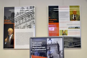 Wystawa pt. „Twórczość Wiesława Myśliwskiego w przekładach” (styczeń - marzec 2019)