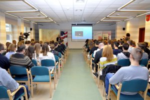 Otwarcie wystawy zdjęć NASA z misji Apollo na Księżyc pt. „Z Księżyca na Marsa i dalej” (13.11.2019)
