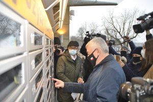 Otwarcie Bibliomatu (21.12.2020)