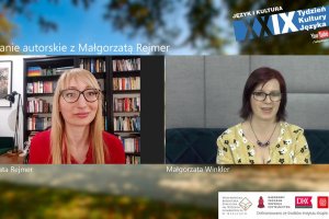 Małgorzata Rejmer i Małgorzata Winkler
