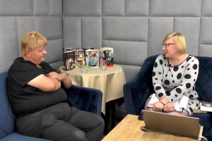 Jacek Komuda i Małgorzata Kędziorska