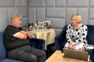 Jacek Komuda i Małgorzata Kędziorska