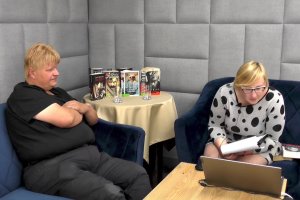 Jacek Komuda i Małgorzata Kędziorska