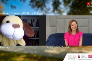 Wioletta Piasecka z Pluszakiem