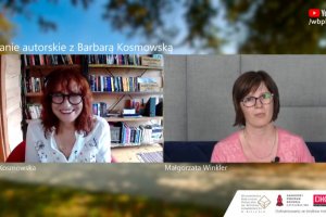 Barbara Kosmowska i Małgorzata Winkler