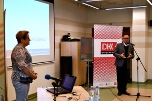  prof. Katarzyna Kłosińska i Andrzej Dąbrowski