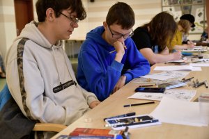 Warsztaty komiksowe dla Światy Lema